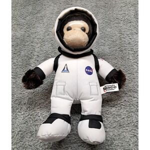 Nasa 2020 Aurora World Kennedy Space Center 12" Plush Monkey Astronaut Backpack
